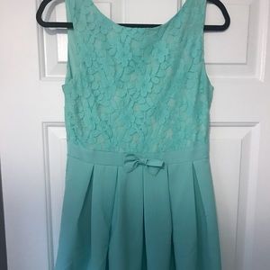 Tiffany blue dress